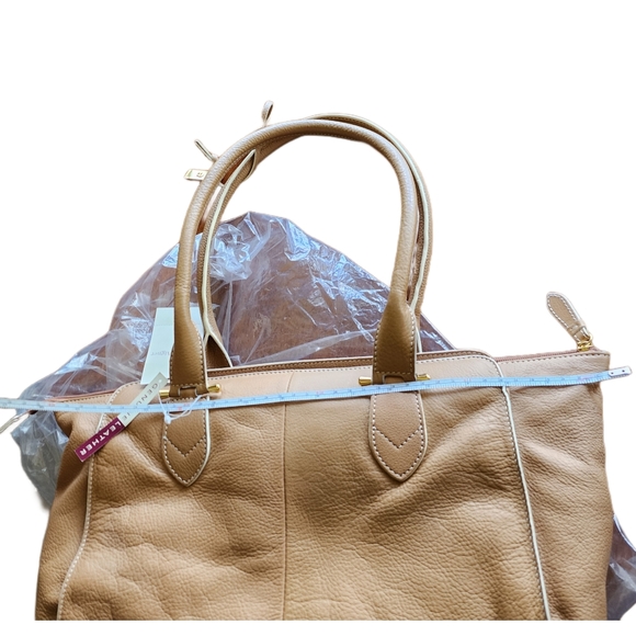 Etienne Aigner, Camel, Leather, Shoulder Bag - Picture 14 of 16